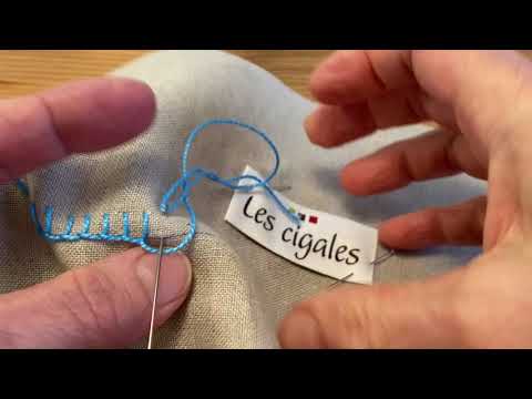 Handstick-Werkstatt - 7tage7stiche - Festonstich