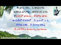 Neredu Pallu Song Karaoke with Telugu Lyrics