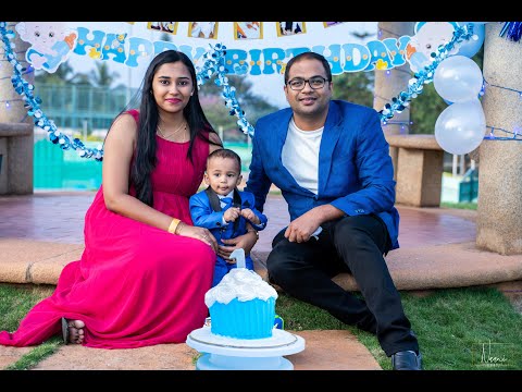 Atharva Cake Smash | 1st Birthday | Photoshoot | Naani Photography