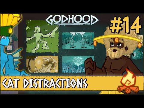 Godhood Let's Play #14 - Cat Distractions!