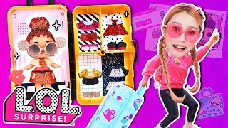 여행을 떠나요~✈️ LOL서프라이즈 스타일 수트 케이스 lol surprise style suitcase