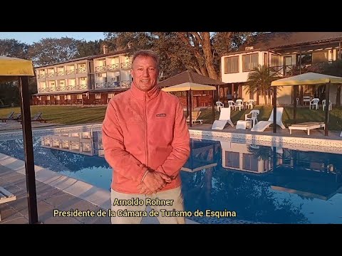 Nota con Arnoldo Rohner , Presidente de la Cámara de Turismo de Esquina , Corrientes 