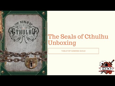 The Seals of Cthulhu Board Game Unboxing
