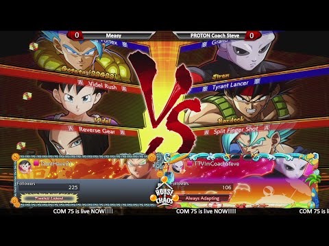 DBFZ [PS4] | COM 75 | Measy vs PROTON Coach Steve | These two were GOING INNNNN!!!!