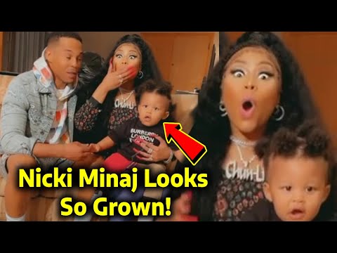 Nicki Minaj Shares Sweet Family Photos With Husband & Son Papa Bear, And He Looks So Grown!