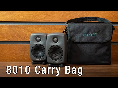 Bring your Genelec 8010s on the Road with the 8010-424 Carry Bag