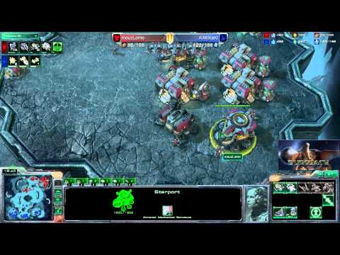 HD Starcraft 2 PvT KiWiKaKi  vs mouzLomo