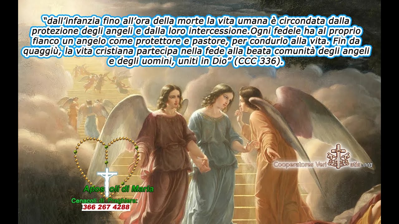 Gli Angeli Custodi Chi Sono Gli Angeli Custodi? Partiamo dalla sana dottrina cattolica - Lode a Te Gesù