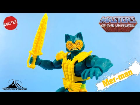 Mattel Masters of the Universe Origins MER-MAN Video Review