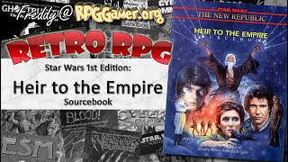 Heir to the Empire (Star Wars RPG, West End Games, 1992) | Retro RPG