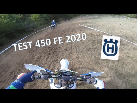 TEST 450 FE HUSQVARNA 2020 !