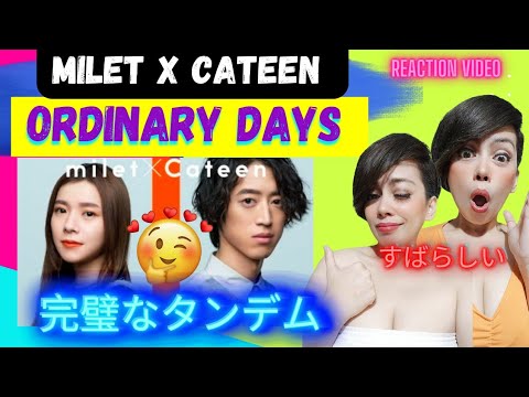milet×Cateen - Ordinary days / THE FIRST TAKE | Bossbabe Cafe REACTION!🇯🇵