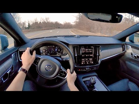 2021 Volvo V90 Cross Country T6 AWD - POV Driving Impressions