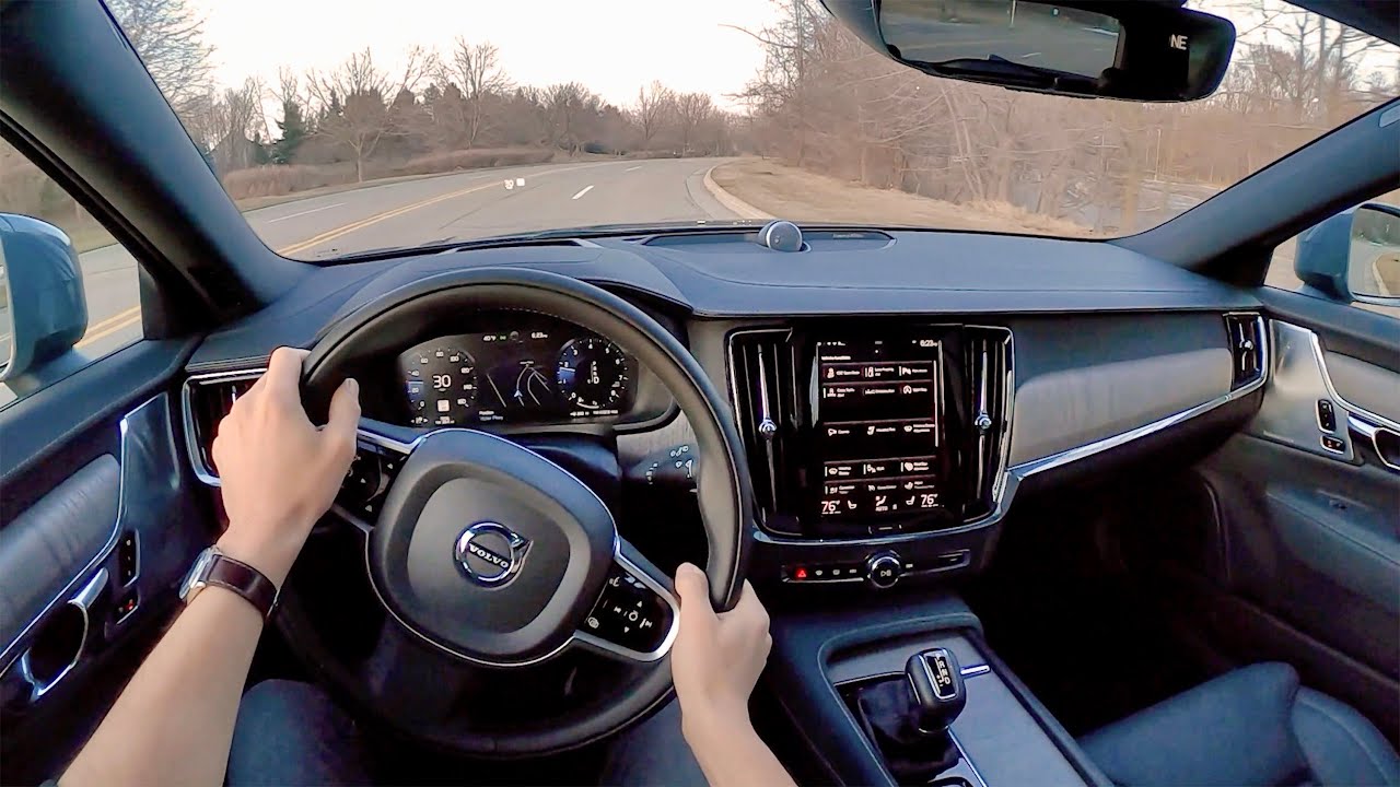 2021 Volvo V90 Cross Country T6 AWD - POV Driving ...
