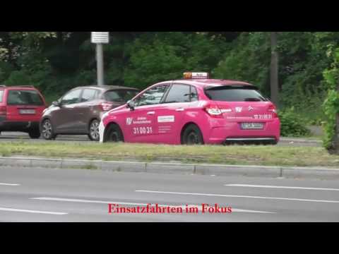 Einsatzfahrzeug - Ärztlicher Bereitschaftsdienst der KV Berlin mit SoSi