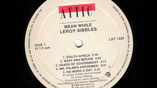 Leroy Sibbles - Heads Of Government