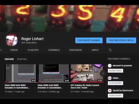 Altair 8800 Intel 8080 Emulator in GameMaker Studio 1.4 GERmulator 8800 (Part 4)