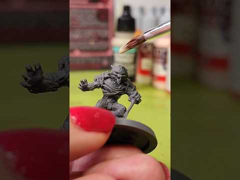 Painting the Vermling Ruinmaw miniature