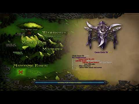 WarCraft III Frozen Throne - Green Circle TD v9.9 / Triple Clear / Fast Run 4x