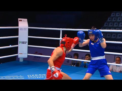 R16 (W51kg) RADOVANOVIC Nina (SRB) vs NAMIKI Tsukimi (JPN) /AIBA WWCHs Ulan Ude 2019