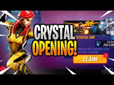 *NEW* 20x CRYSTAL ORB OPENING! - MARVEL Strike Force - MSF