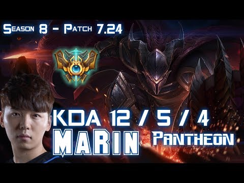 MaRin PANTHEON vs GNAR Top - Patch 7.24 KR Ranked