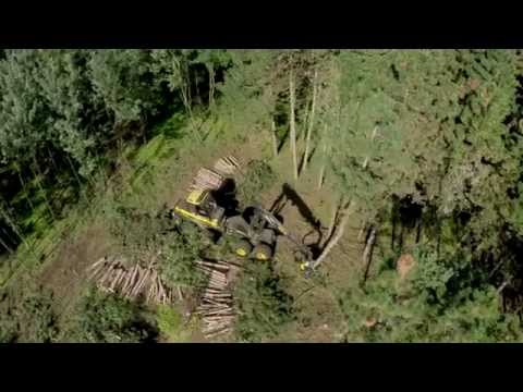Ponsse Forest Machines - Aerial drone filmmaking - Lipard Film