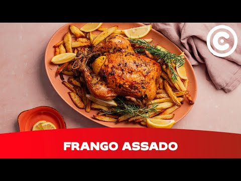 Saboroso Frango Assado no Forno