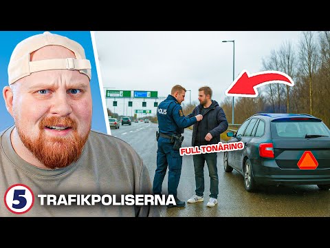 RATTFYLLERI av person i EPA TRAKTOR! | Reagerar På Trafikpoliserna #4