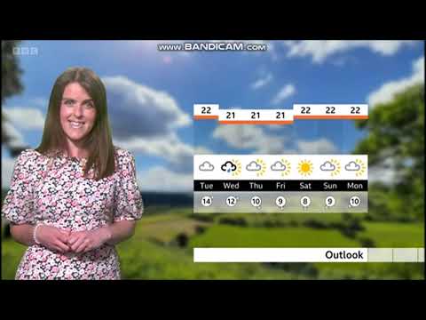 [HD] Alex Osbourne BBC ONE Points West weather July 31st 2022 - 60 fps