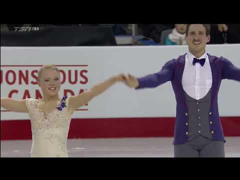 Julianne Seguin and Charlie Bilodeau - Canadian Nationals 2015. SP.