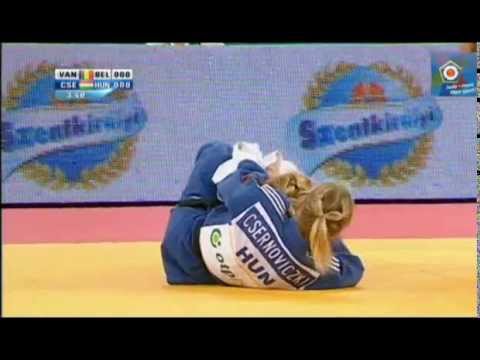 Judo European Championships 2013: Charline VAN SNICK (BEL) - Eva CSERNOVICZKI (HUN) Final [-48kg]