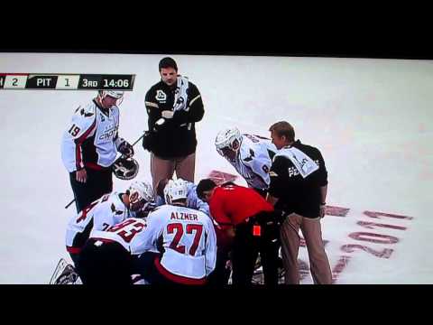 Knockout Punch in Penguins-Capitals Game