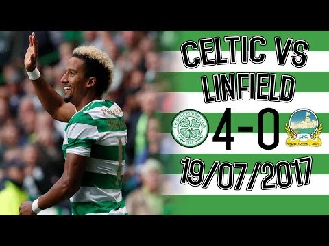 Celtic 4-0 Linfield 19/07/2017 - Celtic Match Day Vlogs - Champions League 2nd Qualifying Round