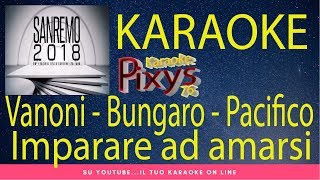 Ornella Vanoni con Bungaro e Pacifico - Imparare ad amarsi Karaoke Sanremo 2018