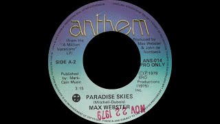 Max Webster - Paradise Skies (unreleased alternate mix)