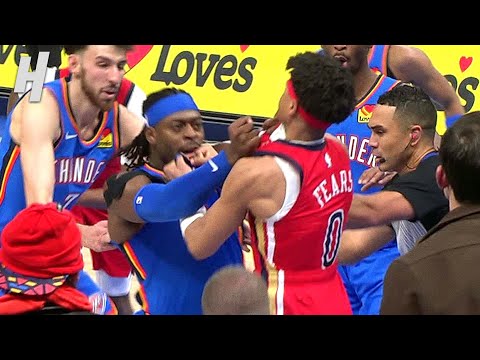 Lu Dort und Jeremiah Fears lieferten sich am Buzzer ein hitziges Gefecht 😱