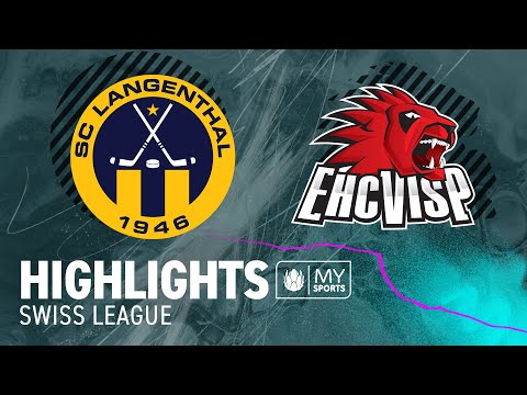 SC Langenthal - EHC Viège 3-2 (1-0; 0-2; 2-0)