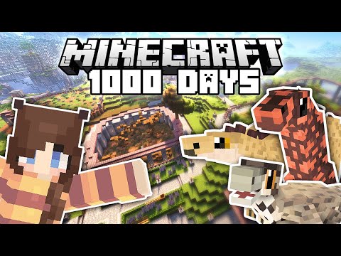 I Spent 1000 Days Building a Dinosaur Park in Minecraft! [FULL MOVIE]