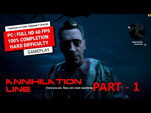 TERMINATOR RESISTANCE ANNIHILATION LINE 100% Walkthrough Part 1 (Hard Difficulty) - No Commentary