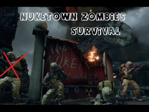 Nuketown Nazi Zombies Survival Gameplay - Ft. Jake From State Farm
