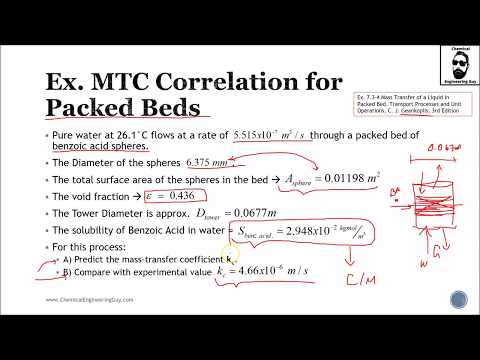 Mass Transfer Principles for Gas Liquid Vapor Liquid Unit Operations Trailer