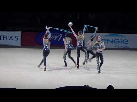 AZERBAIJAN 3 balls 2 ropes - 2017 Thiais EF