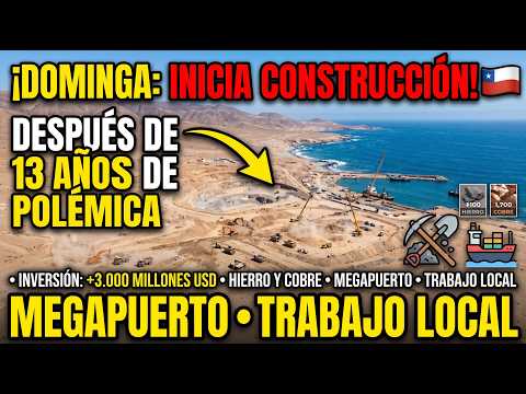 ¡DESPUÉS DE 13 AÑOS! DOMINGA FINALMENTE INICIA SU CONSTRUCCIÓN