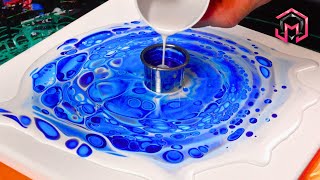 MAGIC IN A CUP!! Open Cup Acrylic Pouring and Fluid Art for Therapy at Home