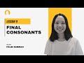 Reading Thai Lesson 9 Final Consonants