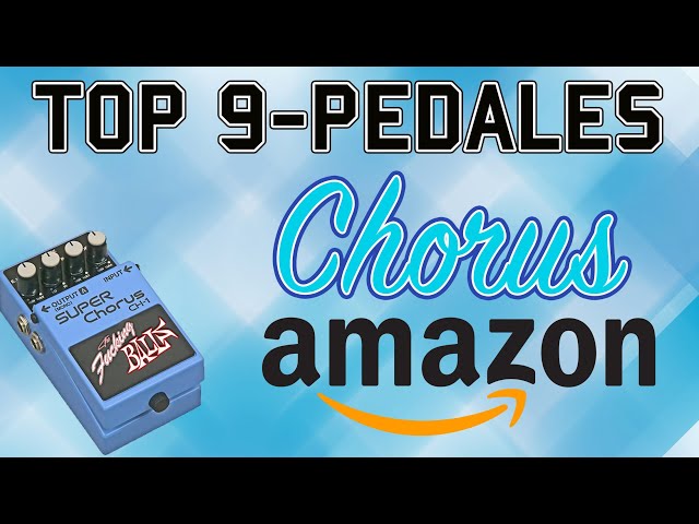Vídeo relacionado con IOppWin Pure Analog Chorus - Pedal de guitarra analógico, tono de coro cálido y claro con vibración espacial, derivación verdadera, mini carcasa de metal (CC 9 V, 9 mA)