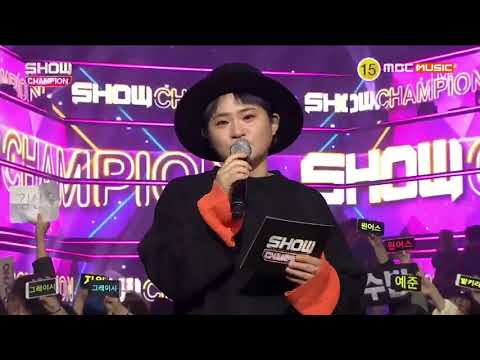 Kim Shin Young, MC of the Show Champion, mentioned @BTS_twt in the show