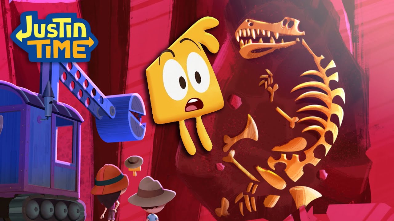 Digging Up DINOSAUR Bones! 🦴🦖 Justin Time 6 FULL EPISODES!