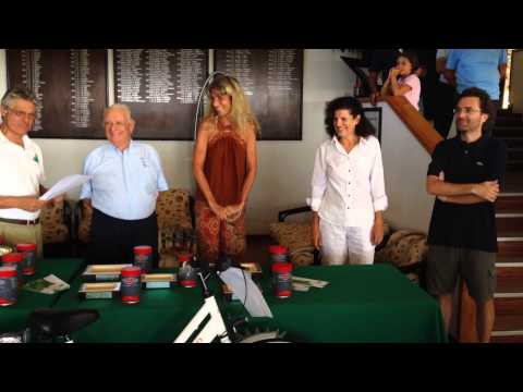 Premiazione gara "COPPA GIAMPIERO e NIGIA SEGAFREDO" Golf Club Punta Ala 26.07.2015